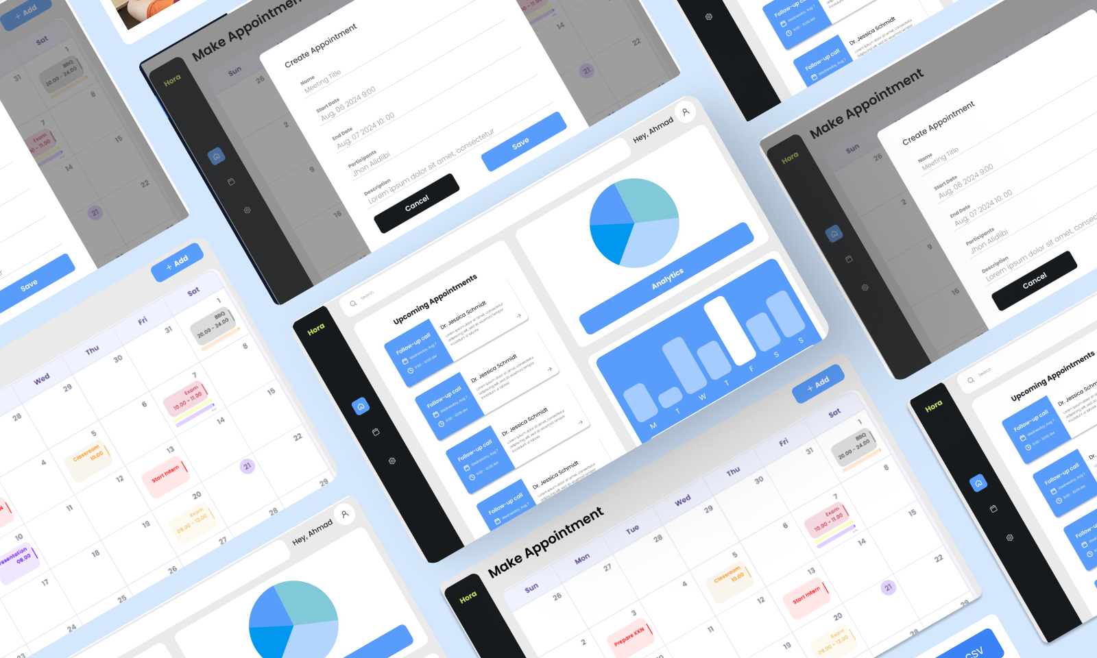 Hora – Appointment Management System project screenshot